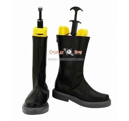 Fullmetal Alchemist Cosplay Shoes Maes Hughes Black Boots